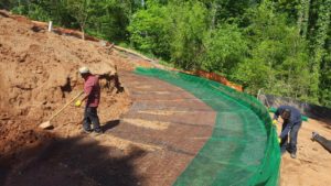 Woodstock Retaining wall construction