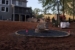 Fire pit with Slate chips _ Crab Orchard border